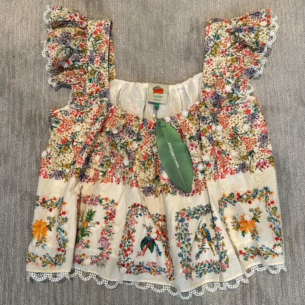 FARM Rio Multicolor Floral Blouse